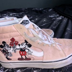 disney vans pink